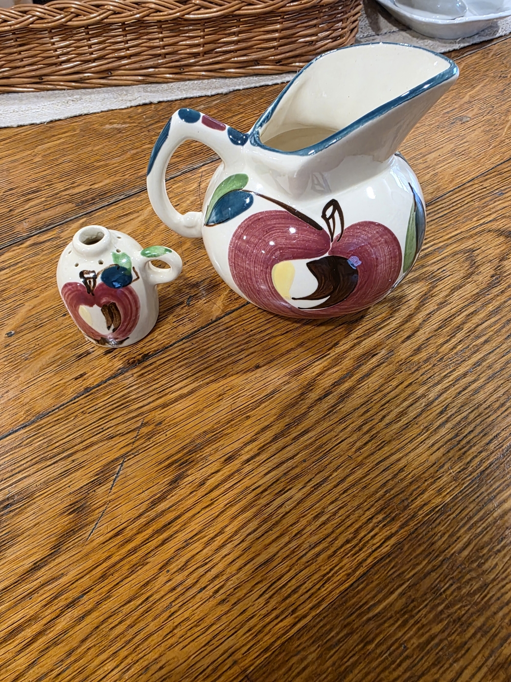 Vintage Purinton Pottery Apple